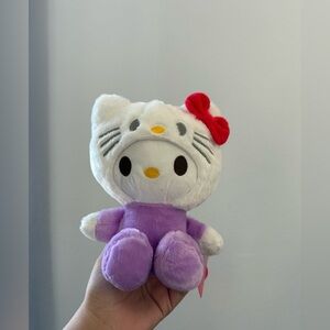 White and Purple with Red Bow Toy